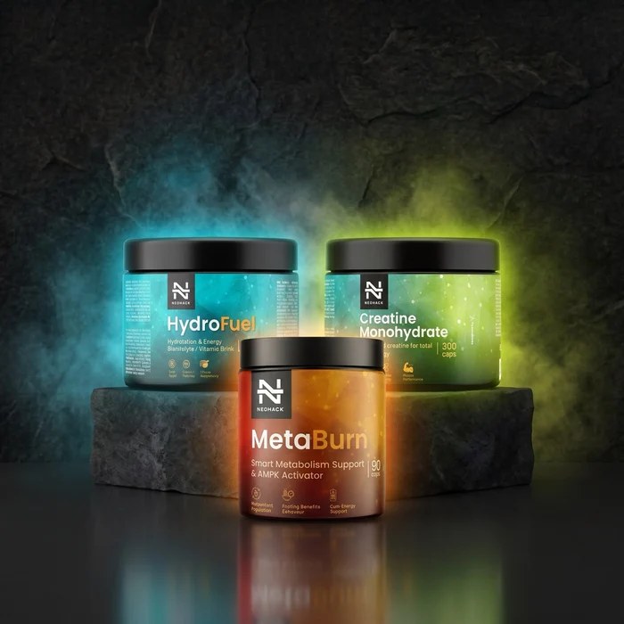 NEOHACK Metabolizmus - HydroFuel, MetaBurn, Kreatín